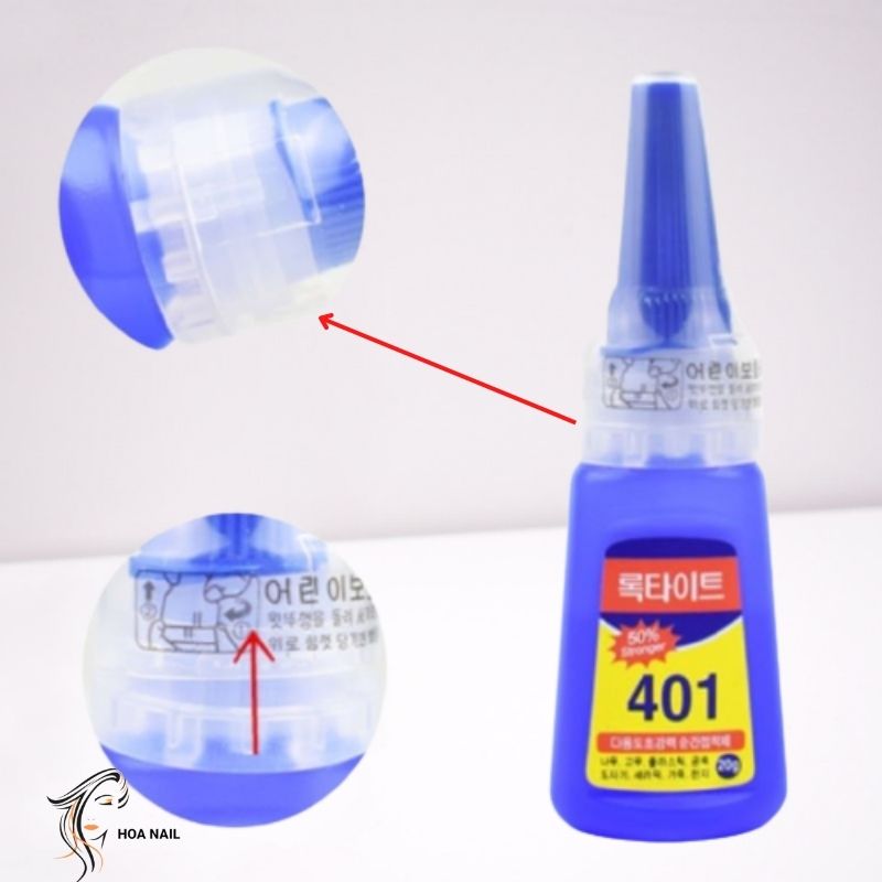 [HCM]Keo  401dán móng giả gắn đá siêu chắc