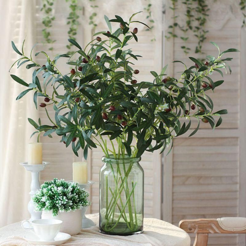 Cành oliu dài 95cm 10 nhánh