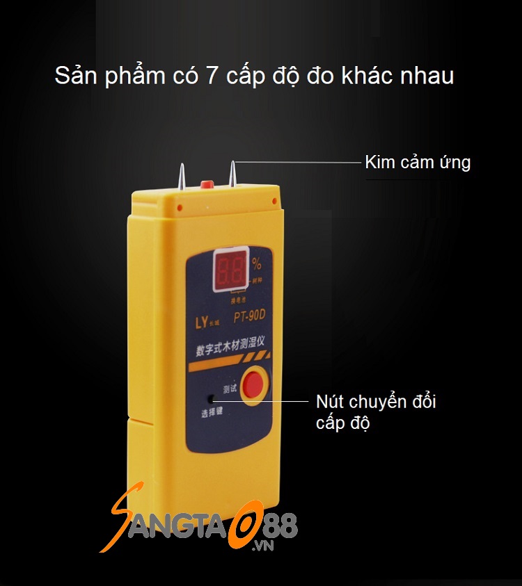 Wood Moisture Meter Pt-90D
