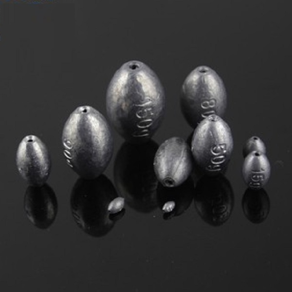 [TÚI 10 VIÊN] Chì Câu Cá Tròn Xuyên Tâm Đủ Size -Đồ Câu DHS