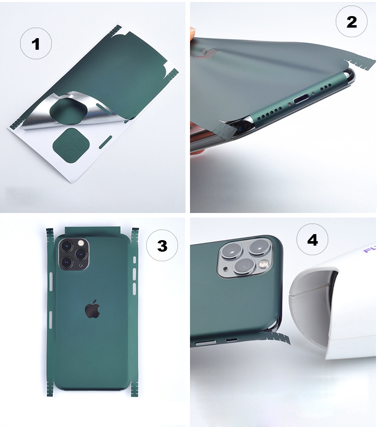 miếng dán skin iphone 8 , iphone 8 plus , iphone SE 2020 xanh rêu