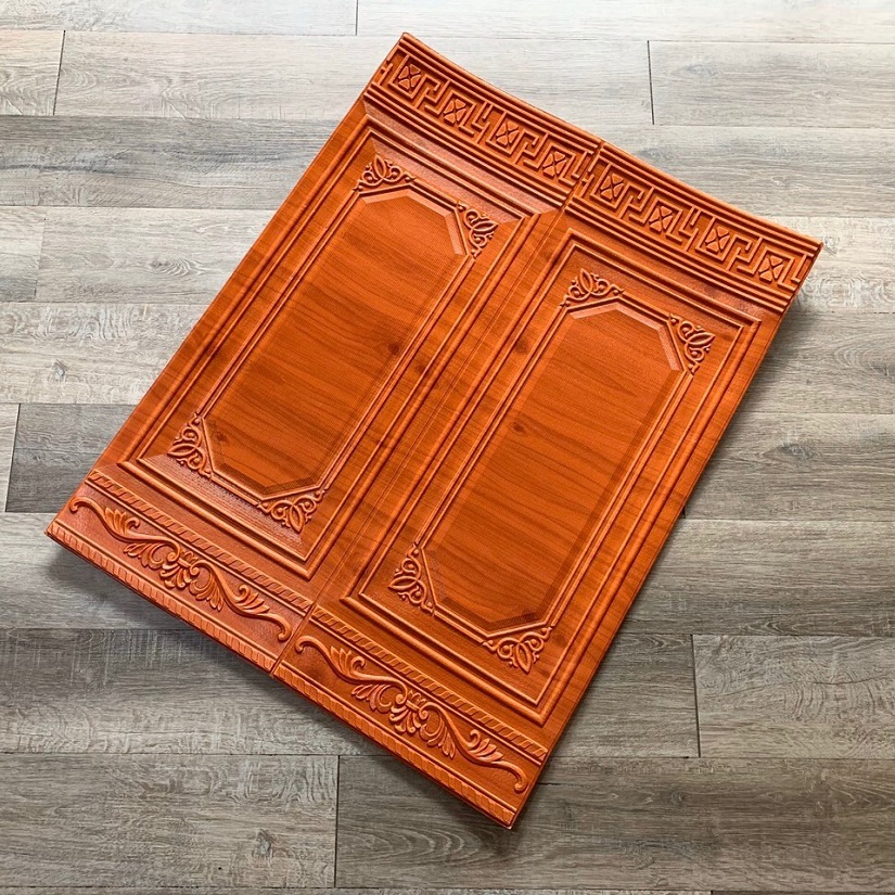 Xốp Dán Chân Tường Giả Gỗ KT 90x70cm