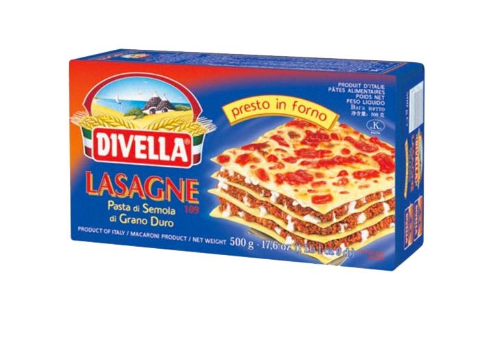 [HCM]MÌ LÁ LASAGNE SEMOLA 09 Divella Ý 500g