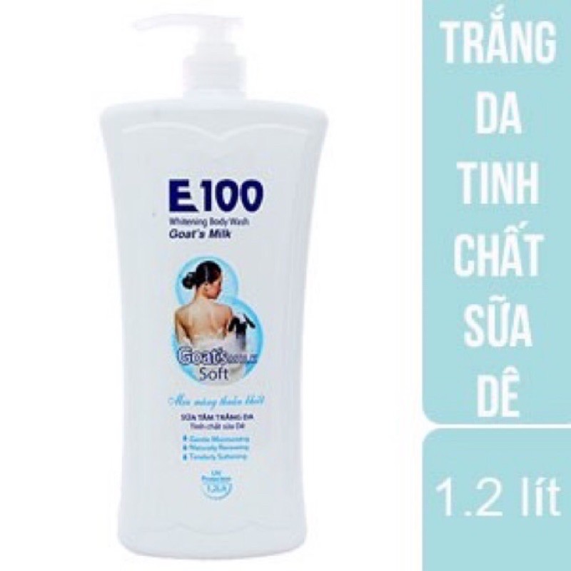 SỮA TẮM E100 SILKY 1,2ML / 800ML/ 520ML