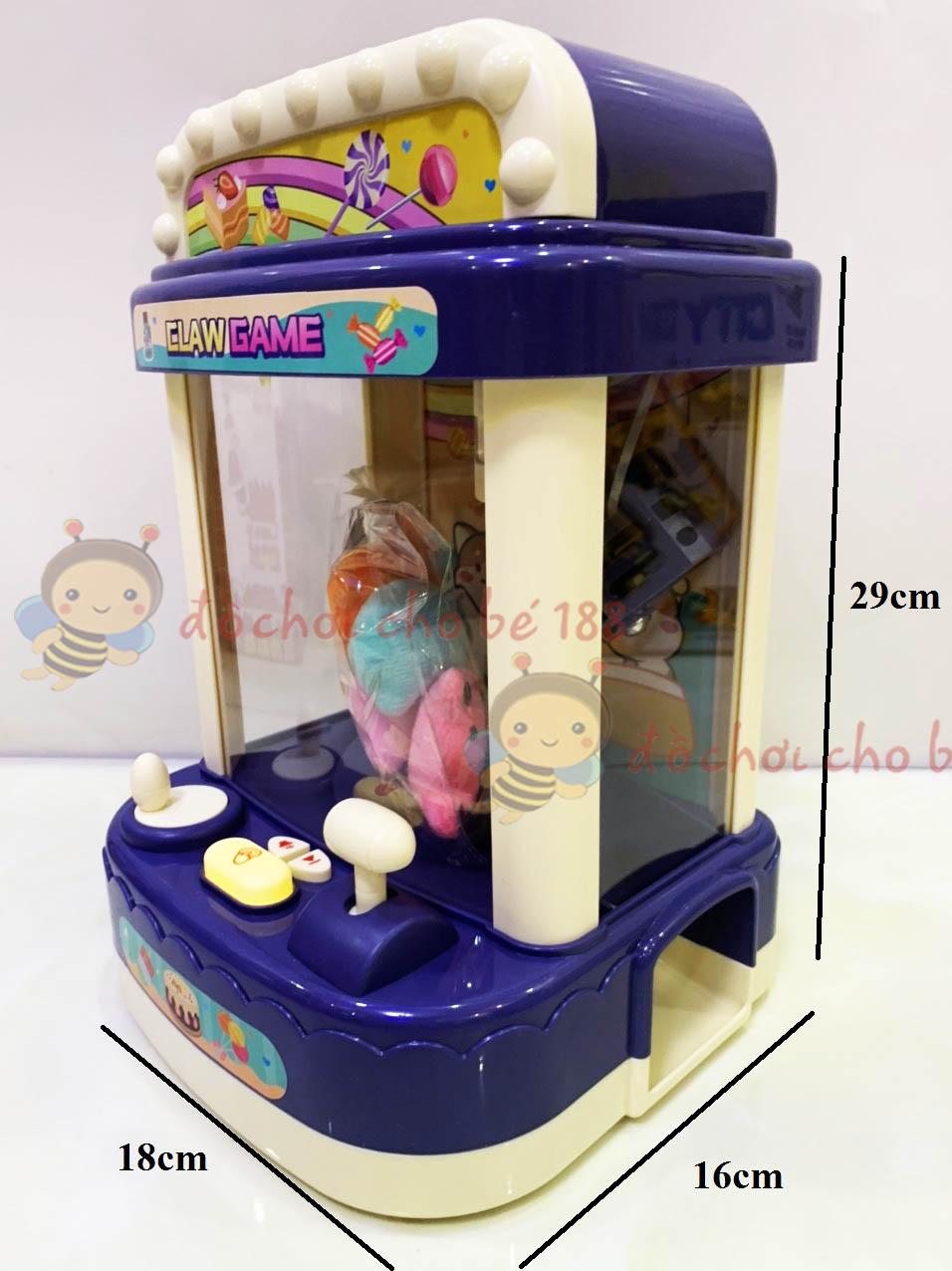 Bộ đồ chơi máy gắp thú