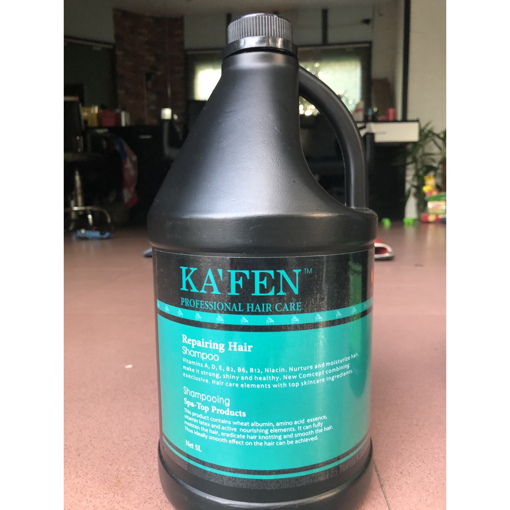 [HÀNG CHÍNH HÃNG] GỘI XẢ CAN 5L KAFEN