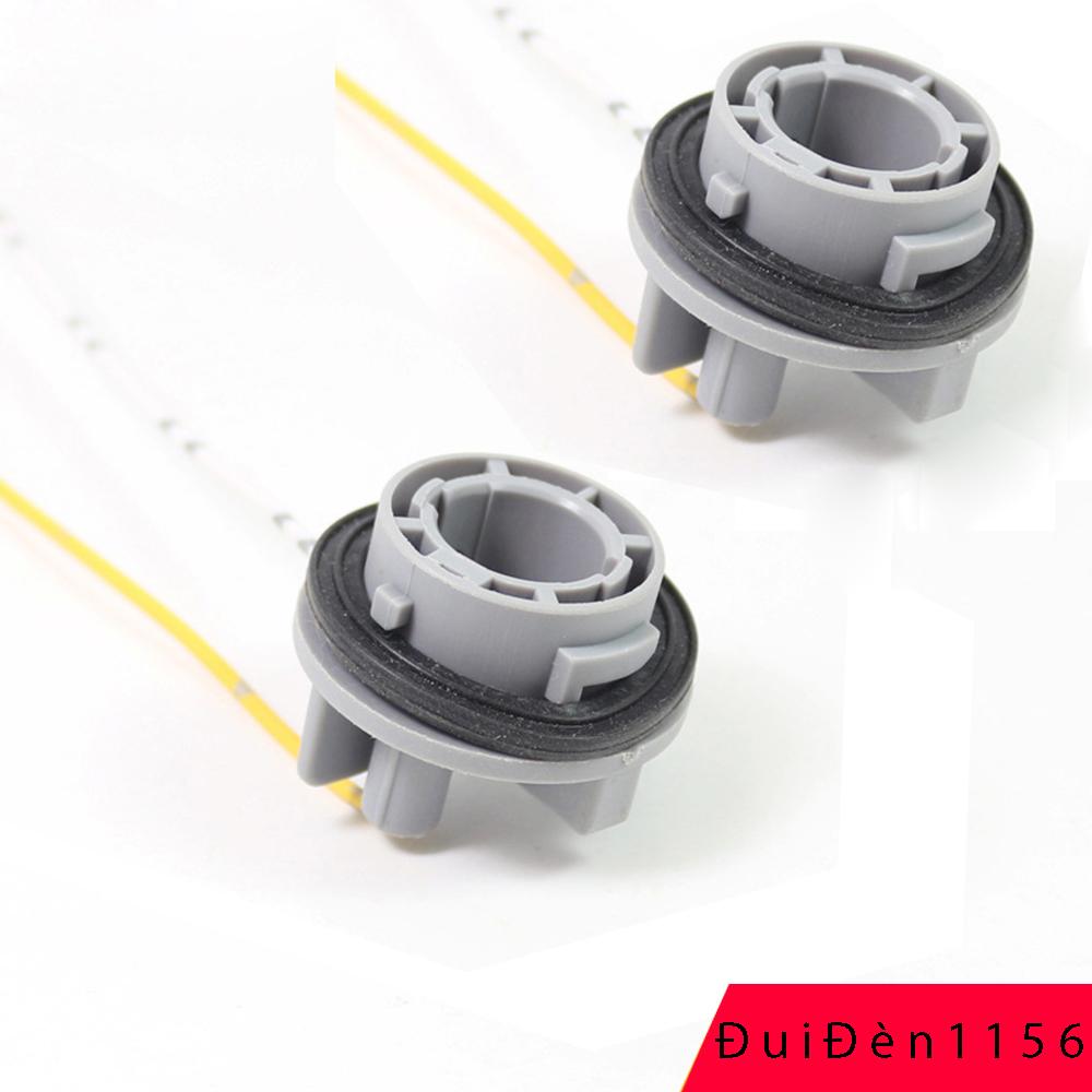 Bộ 2 đui đèn 1156 chốt cài lệch 180 độ
