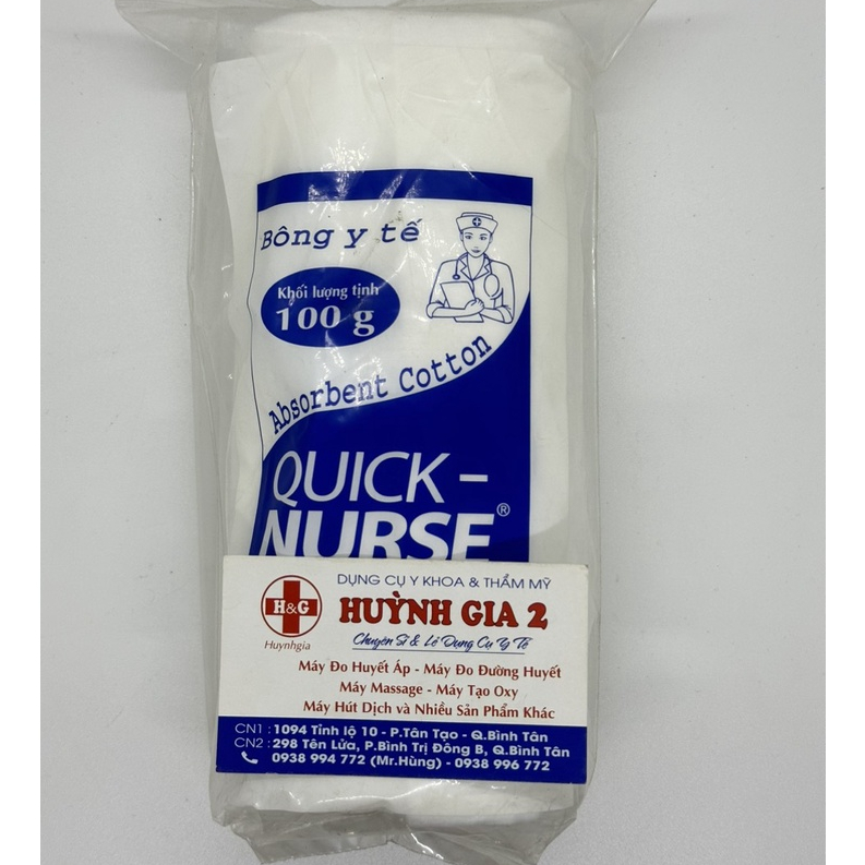 Bông y tế Quick Nurse (50g)