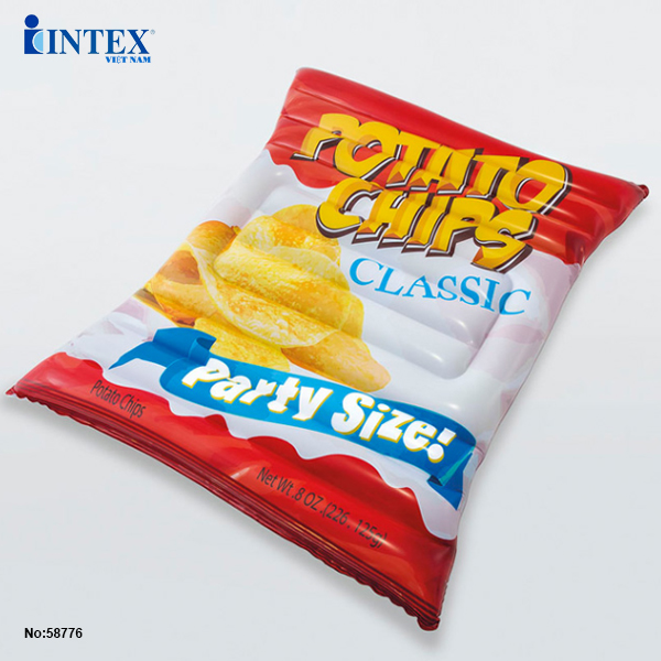 Phao bơi snack bim bim khoai tây INTEX 58776 - Phao bơi cho bé, Phao bơi trẻ em, người lớn