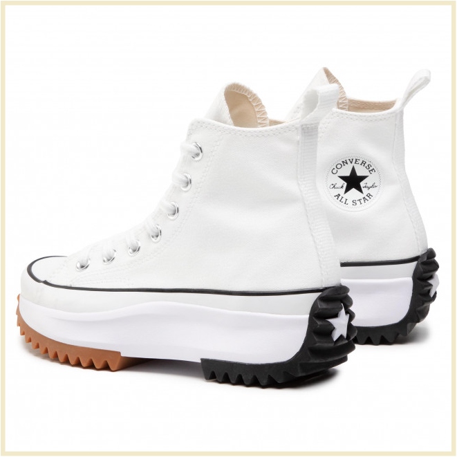 Giày Sneaker converse run hike high white ( full box)