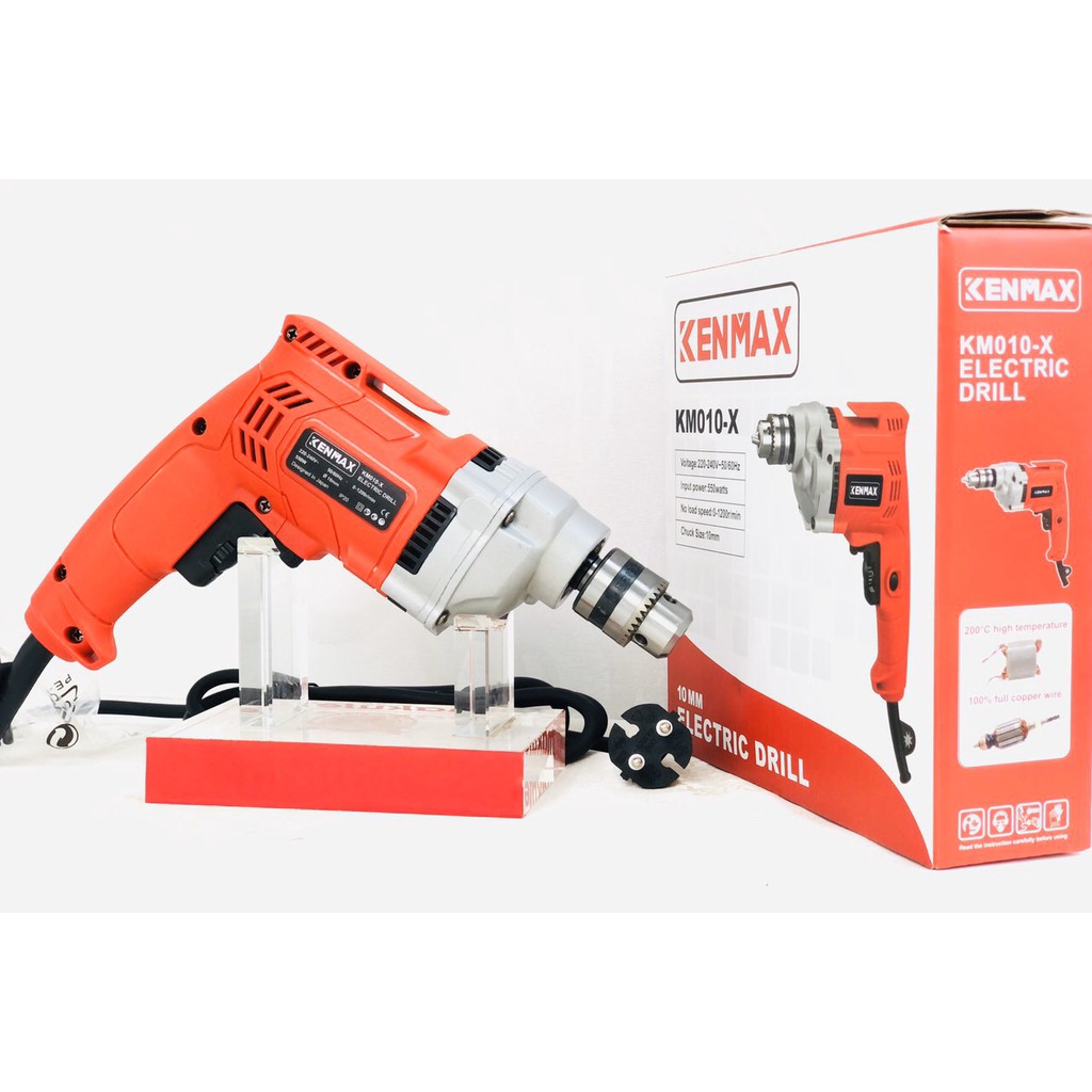 Máy khoan điện 550W hiệu KENMAX KM010-X