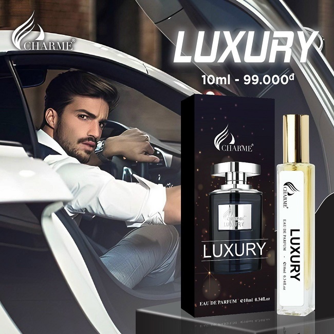 Nước hoa nam luxury - hiện đại và sang trọng
