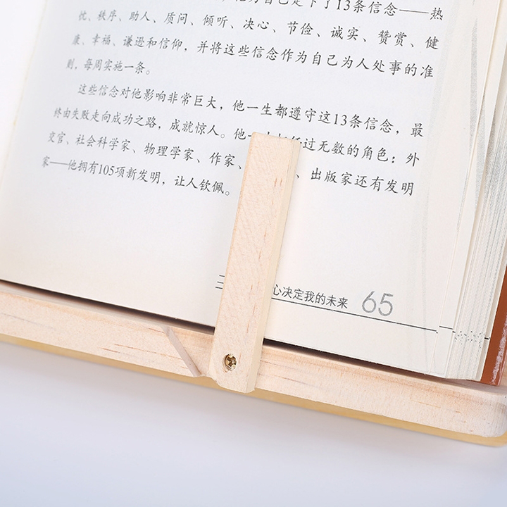 Khung gỗ đọc sách, để laptop, ipad xếp gọn