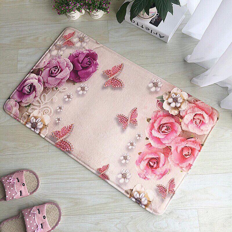 [HCM]Thảm lau chân 3D 40cm x 60cm