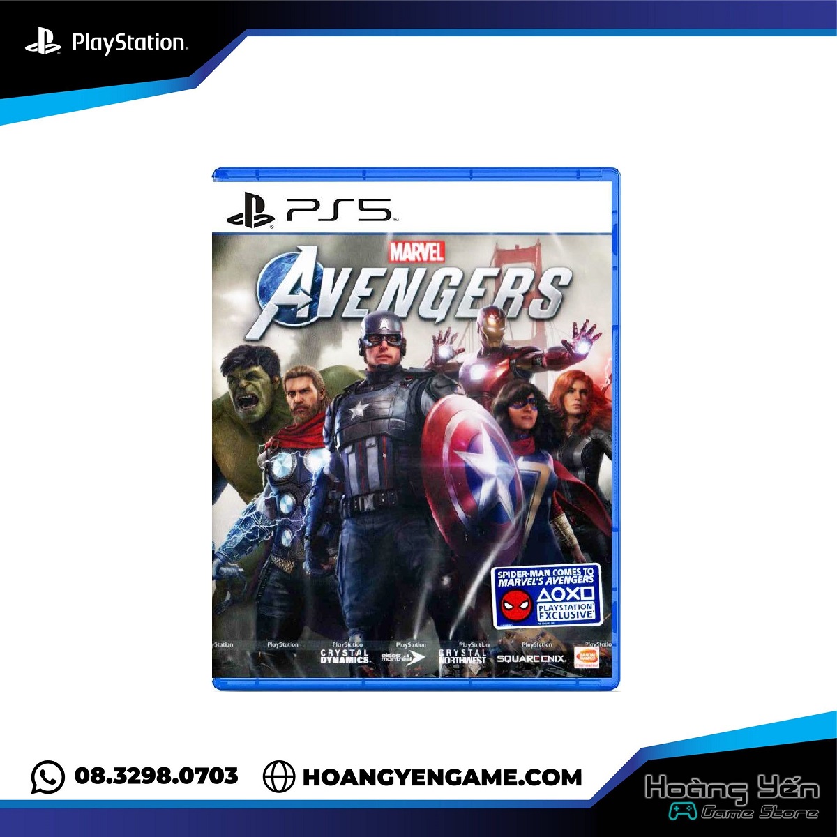 Đĩa Game Marvel Avengers PS5