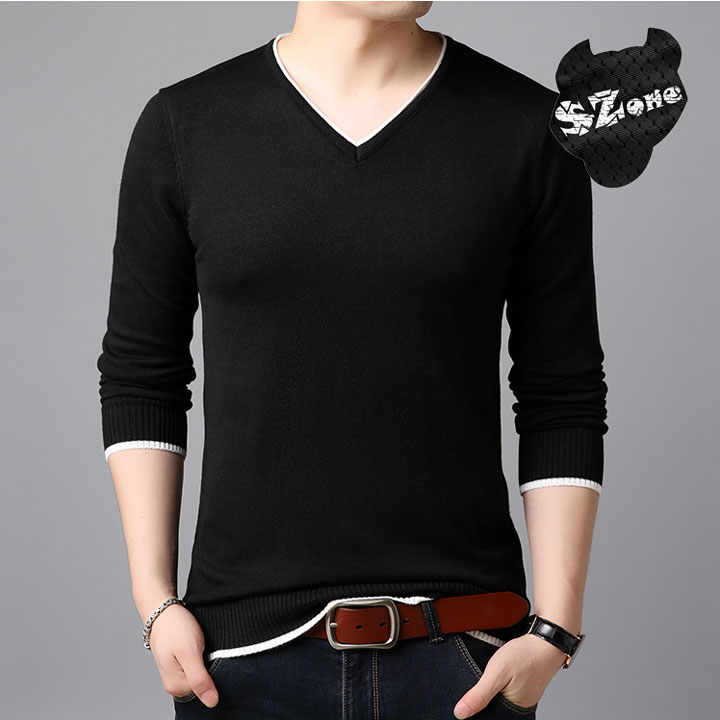 Men's Turtleneck Sweater - Fashionable Men's Turtleneck Sweater
