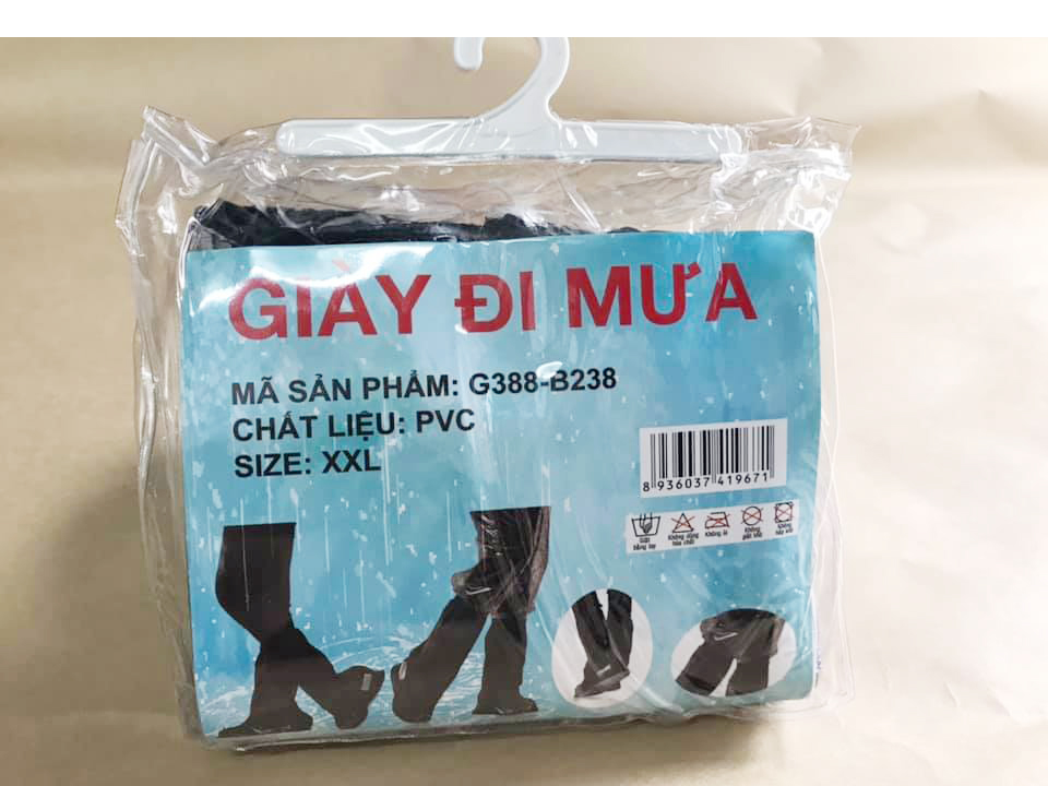 Giày đi mưa - Ủng bọc giày đi mưa