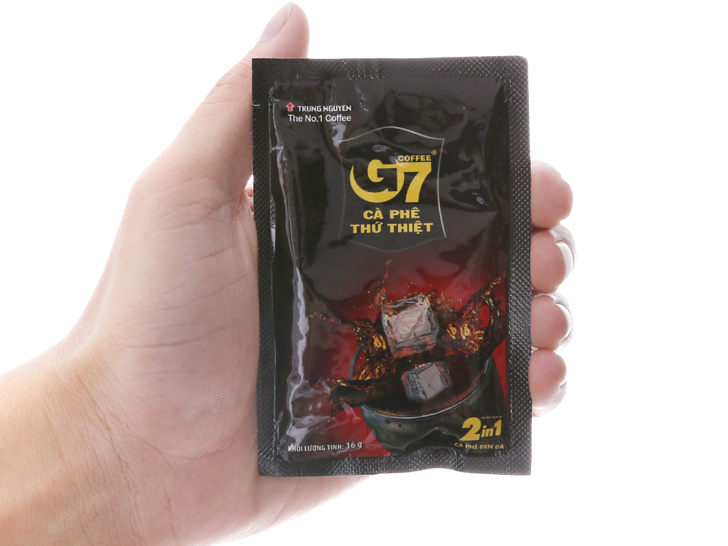 [Siêu thị WinMart] -  Cà phê tan đen đá 2in1 G7 hộp 240g