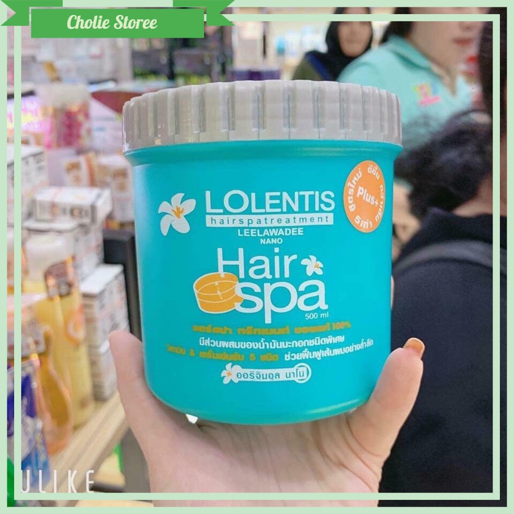 [HCM]Kem Ủ Tóc Lolentis Hair Spa Thái Lan 500ml (Chính Hãng)
