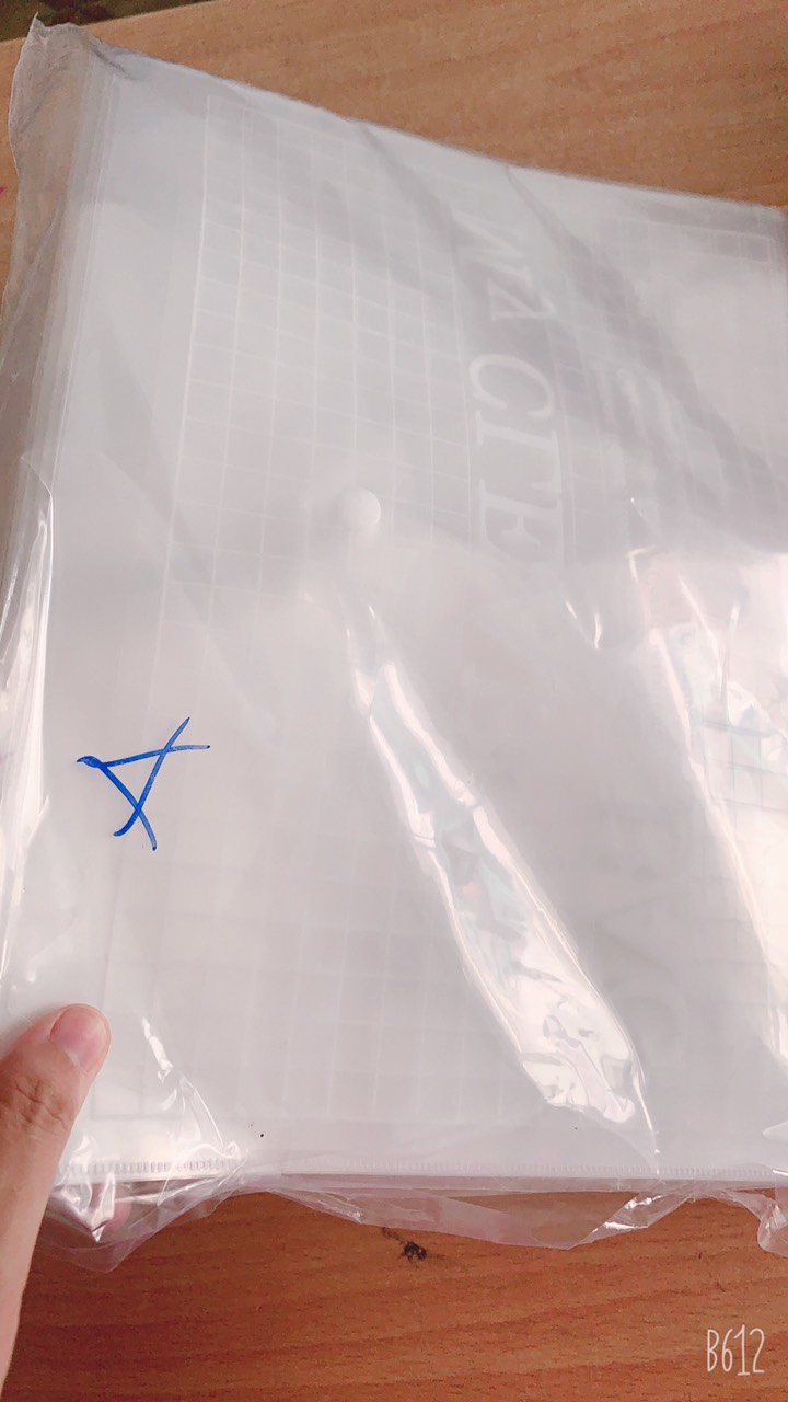 [HCM]Bìa nút A4 My Clear - Combo 12 Cái Dày