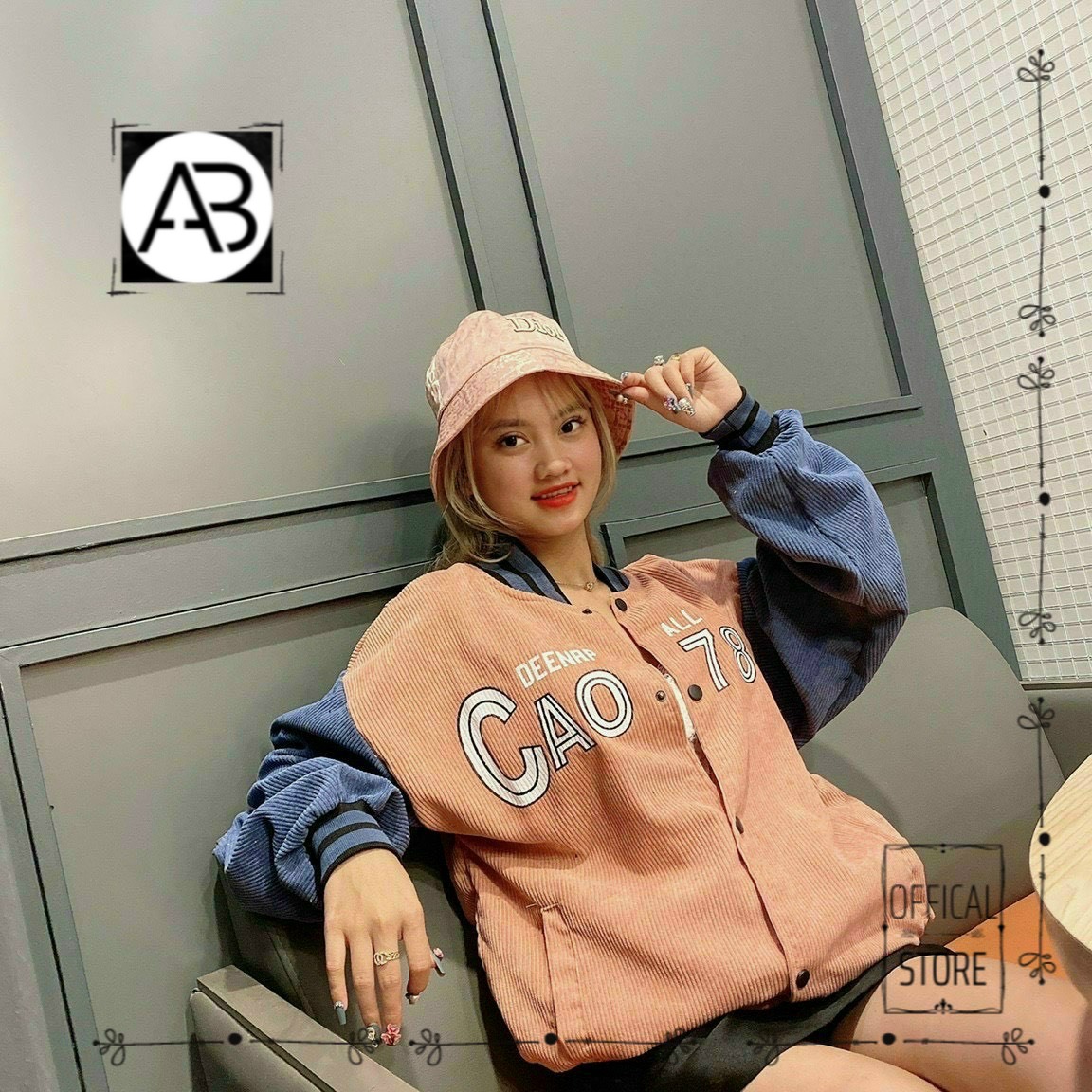[AB SHOP] ÁO KHOÁC NHUNG KIỂU BOMBER SỐ 78 TP228 [HCM]
