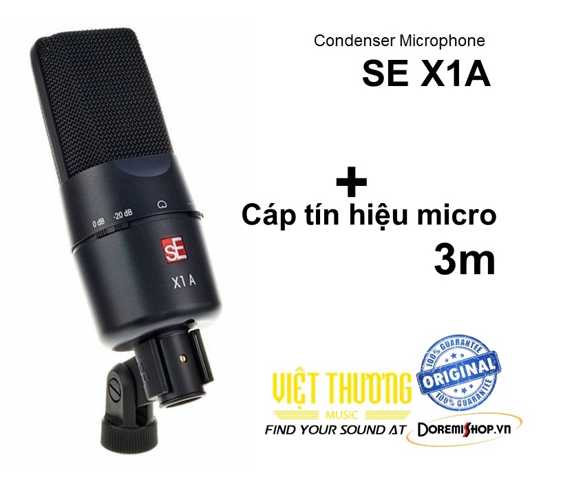 Micro thu âm condenser microphone SE X1A