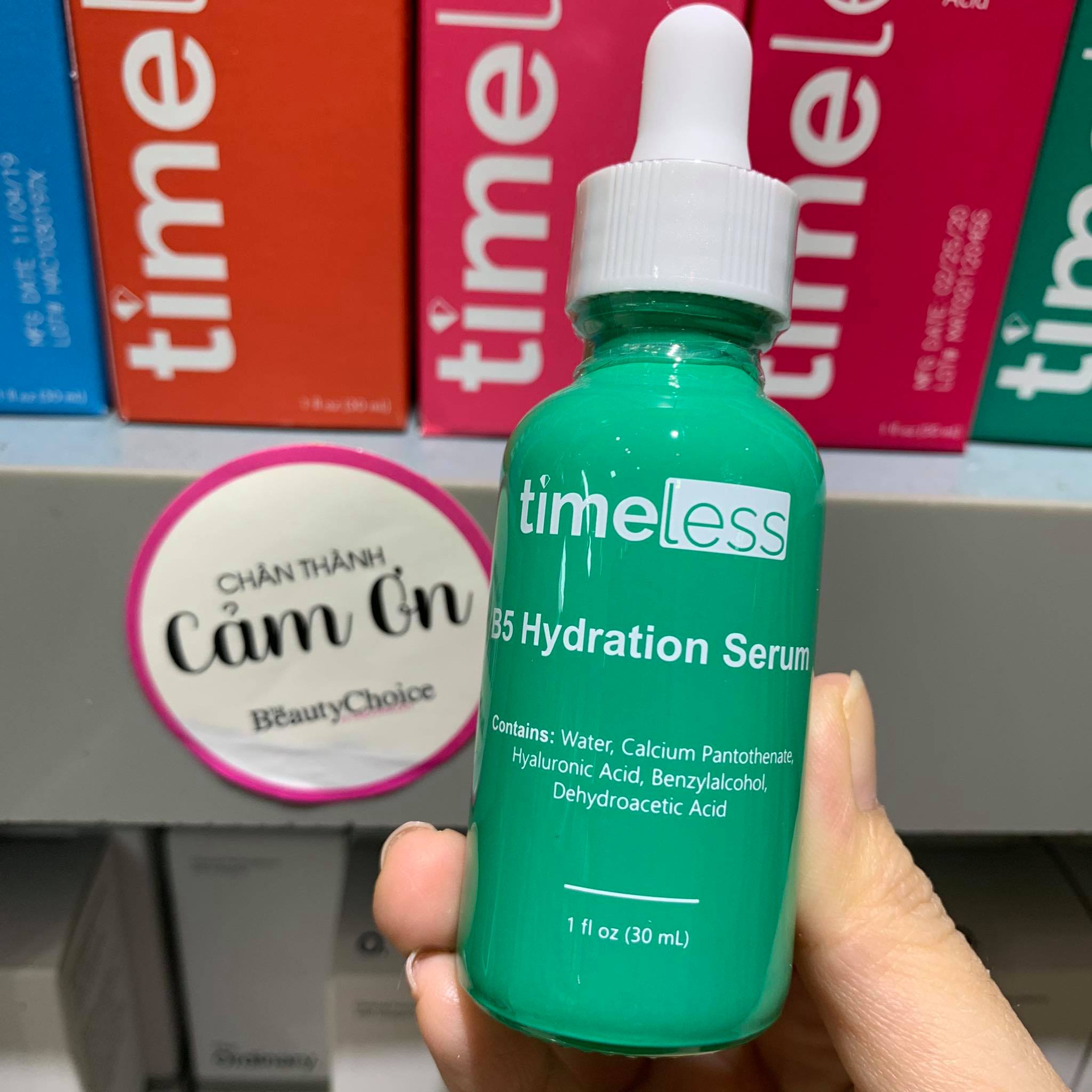 [HCM]Serum phục hồi da Timeless Vitamin B5 Hydration (30mL)