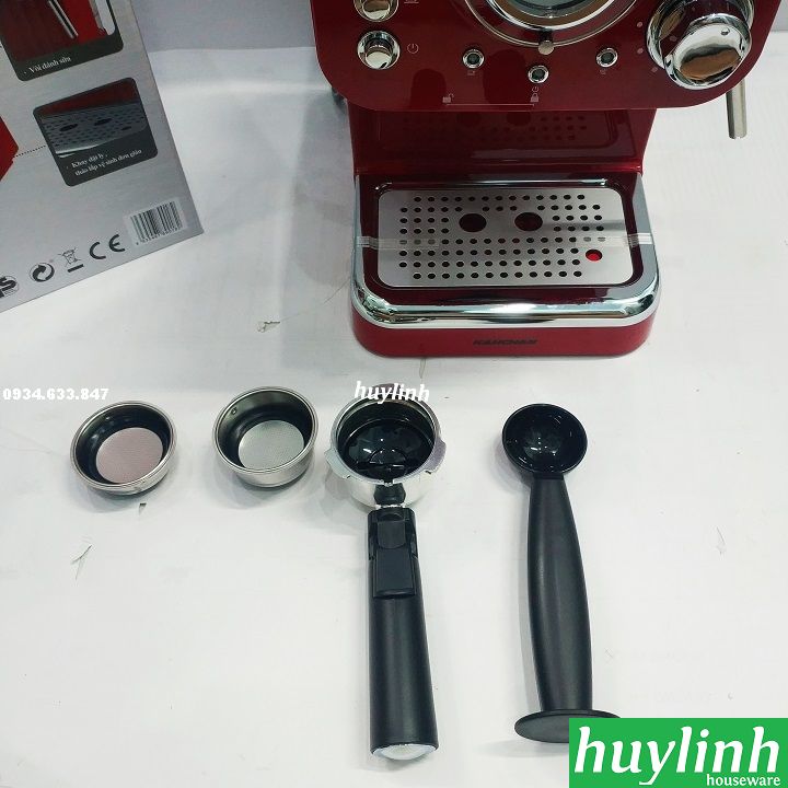 [HCM][Trả góp 0%]Máy pha cà phê Kahchan EP9139 - espresso - cappuccino