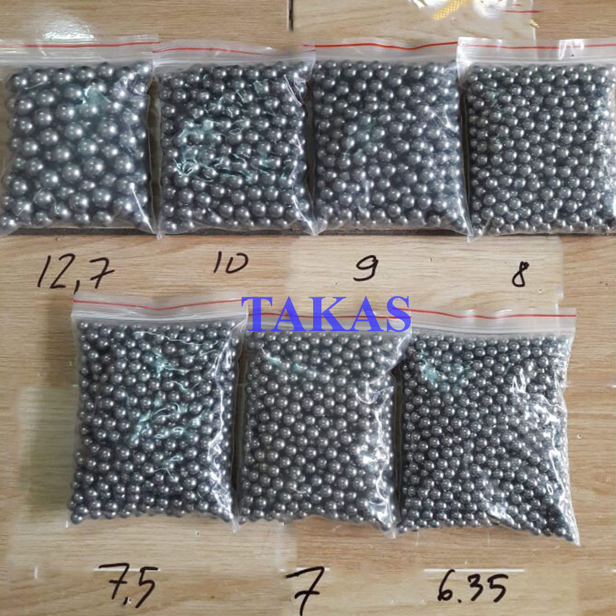Bi  Xe Đạp (1Kg): 6mm 6.35mm 7mm 8mm
