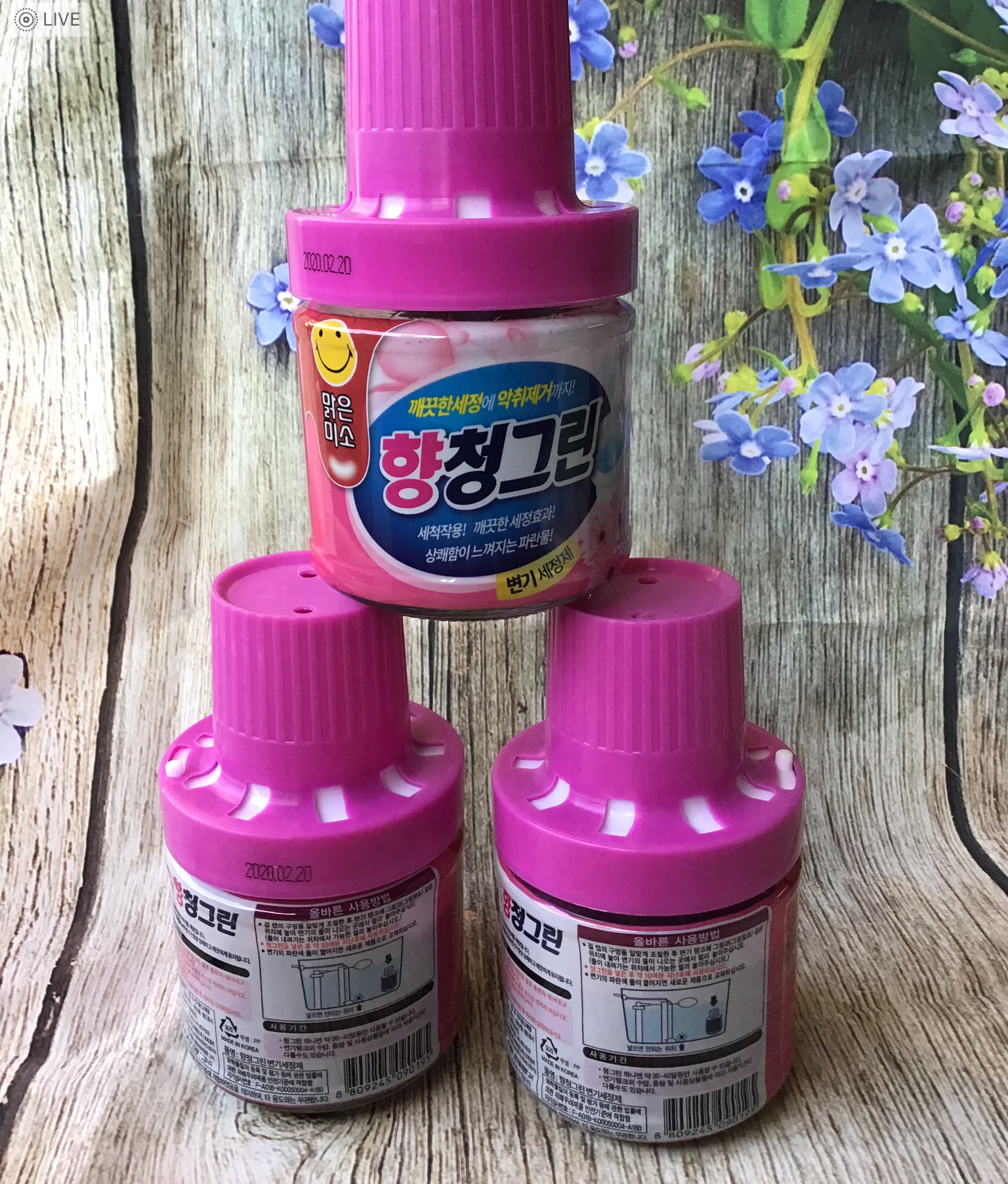 Combo 3 chai thả bồn cầu