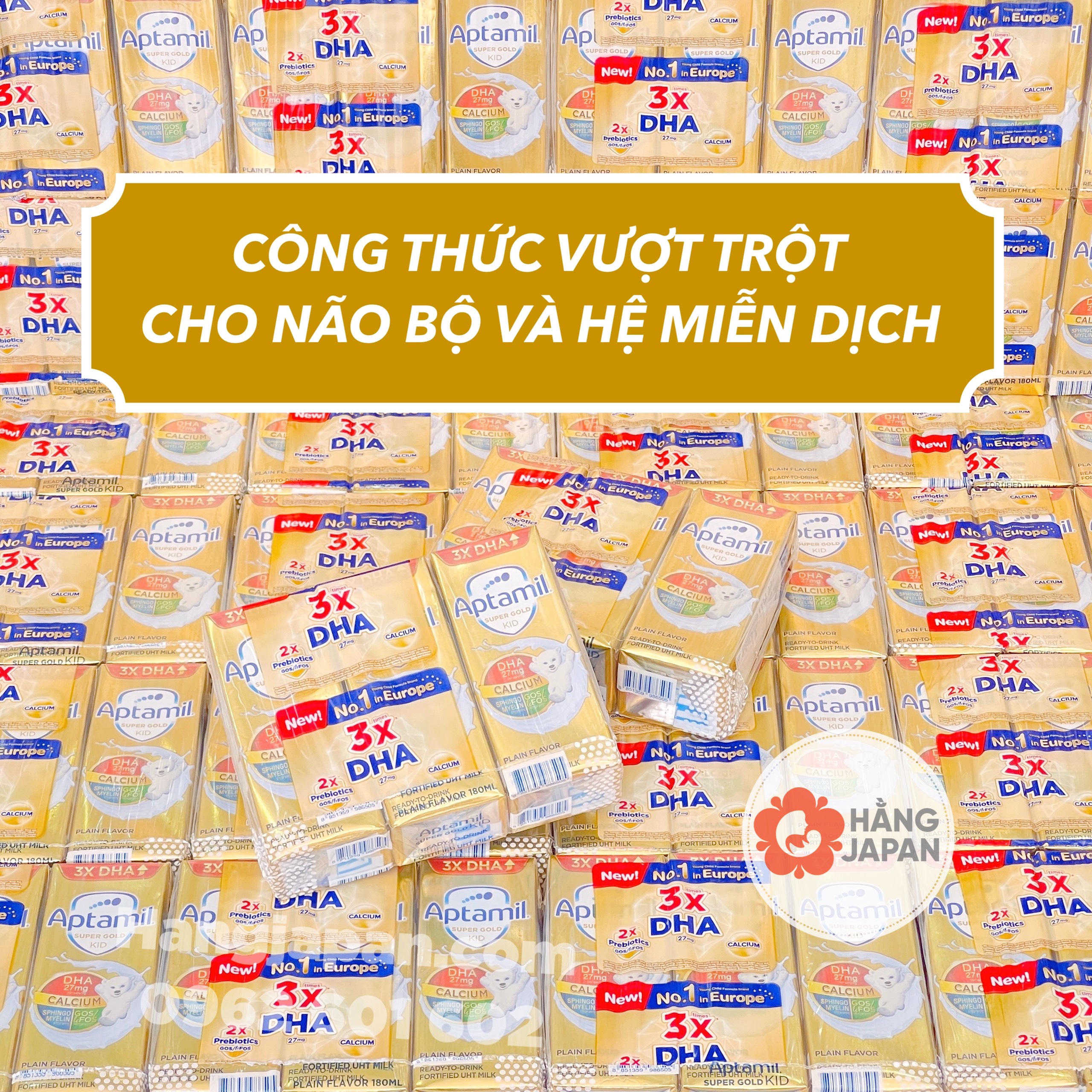 Sữa Công Thức Aptakid Pha Sẵn Hộp 180ml