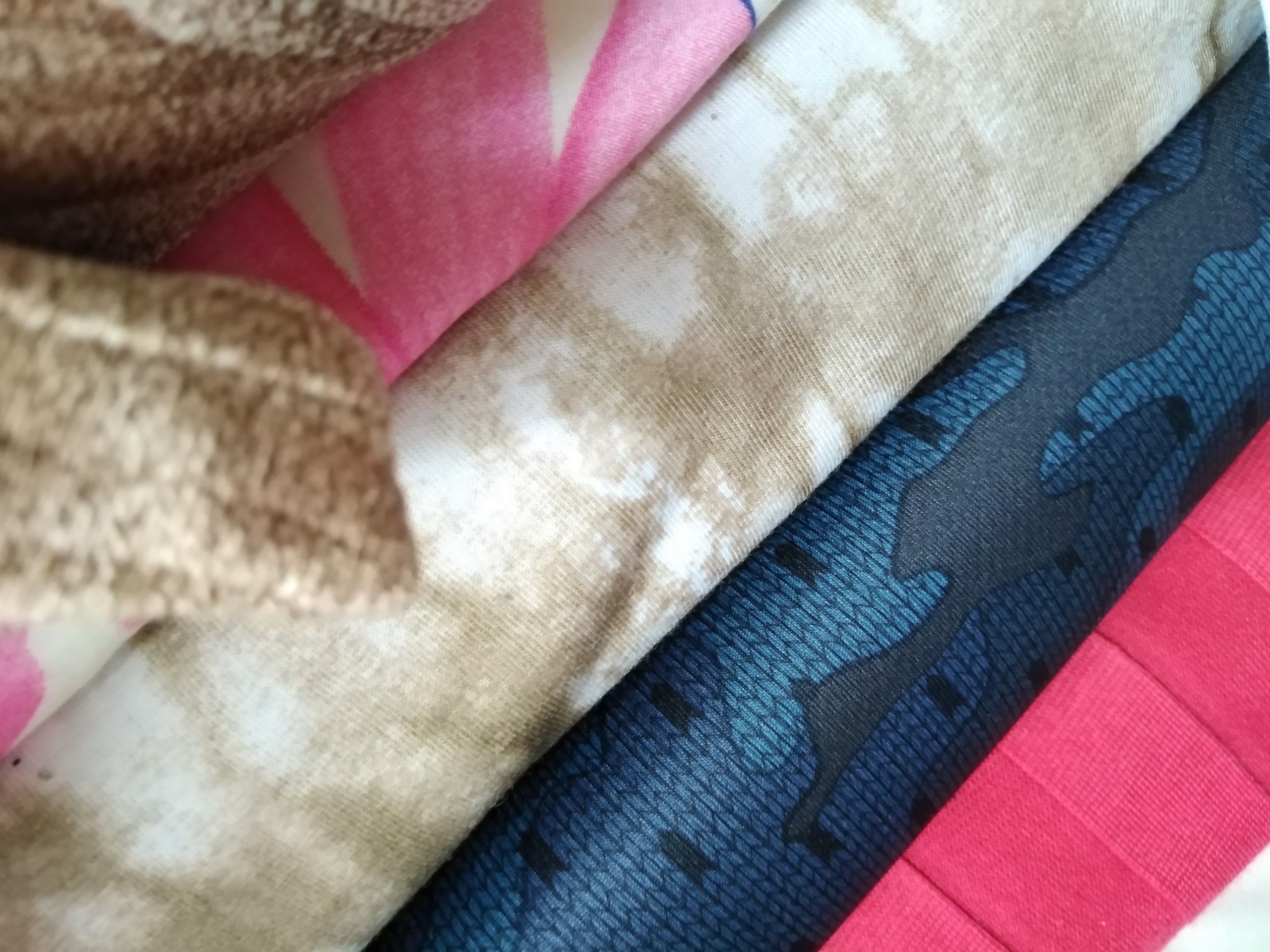 Cotton ribbed fabric elasticity coffee color super beautiful, super quality 25K/m (format 1m6)