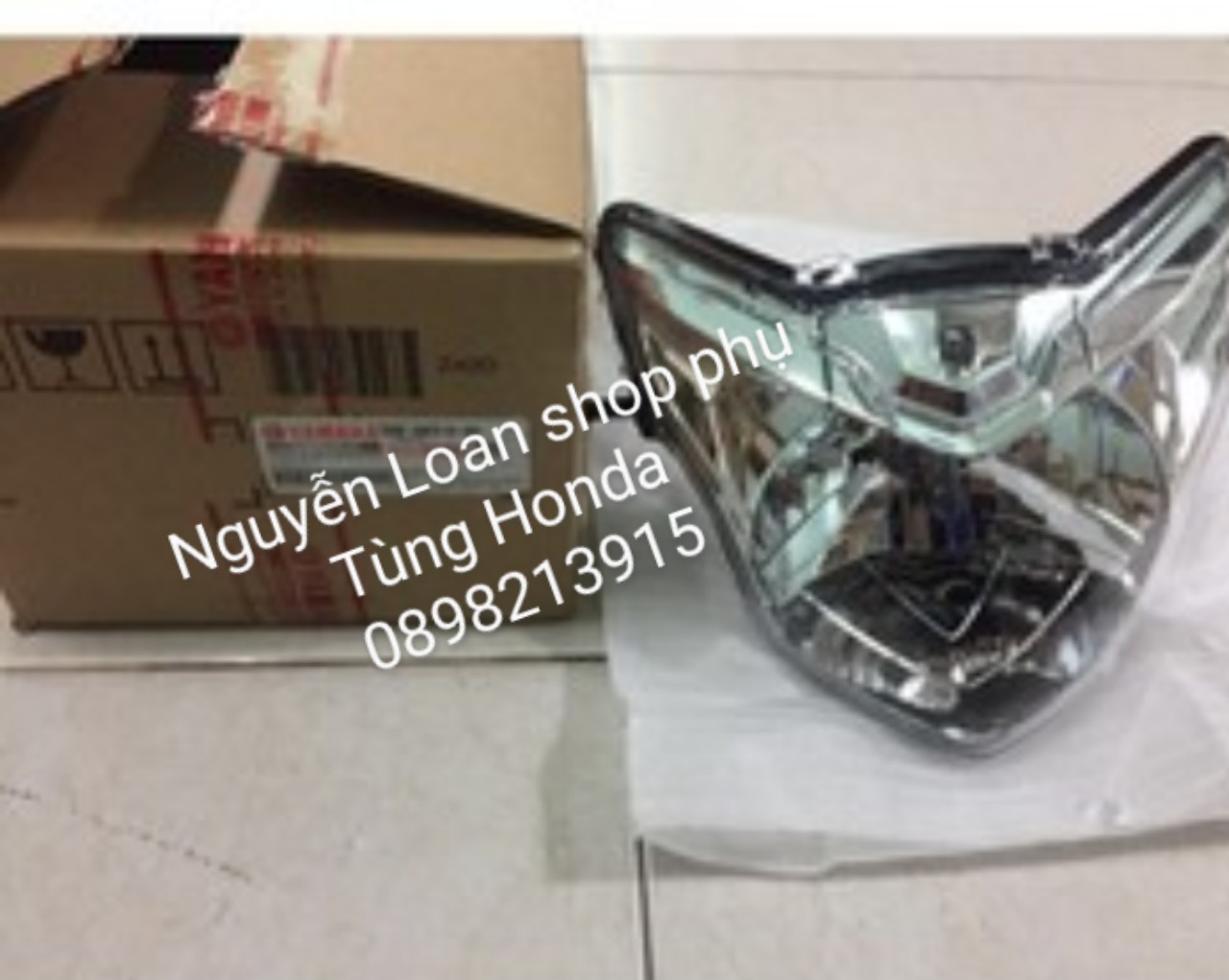 Pha đèn - choá đèn xe exciter 135 đời 1011 - 2014 hàng zin chính hãng yamaha