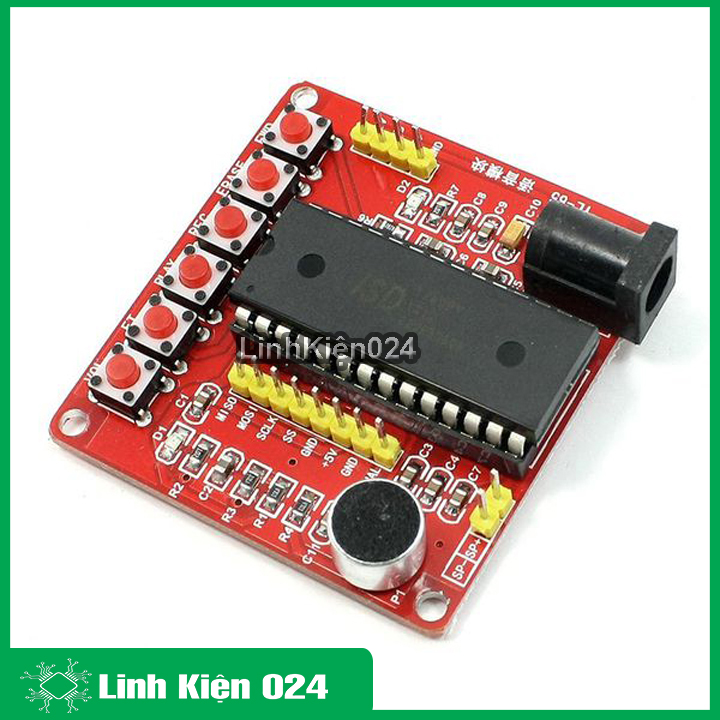 Module ISD1760 Thu Âm Thanh - Phát Âm Thanh 75s