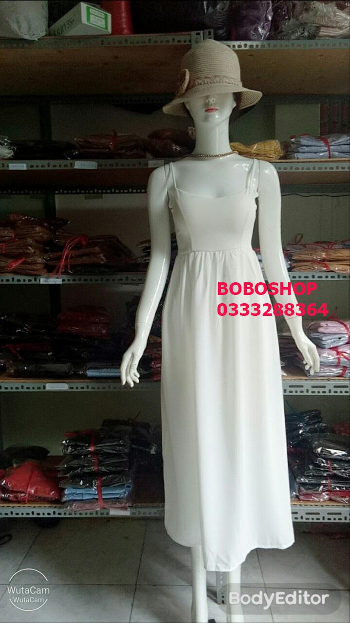 [HCM]Đầm maxi đi biển sang chảnh kèm ảnh thật