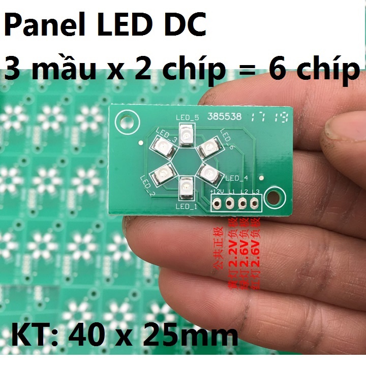 [HCM]Combo 3 nhân Led siêu sáng Luxeon 3W có chóa chân cắm USB