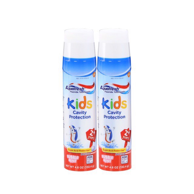 Kem đánh răng Aquafresh dạng ống dành cho bé -ống 130g