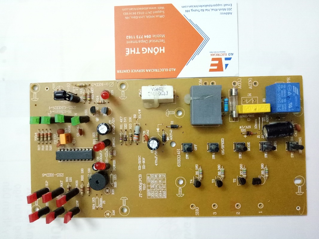 Mạch quạt phun sương Saiko MF-992H