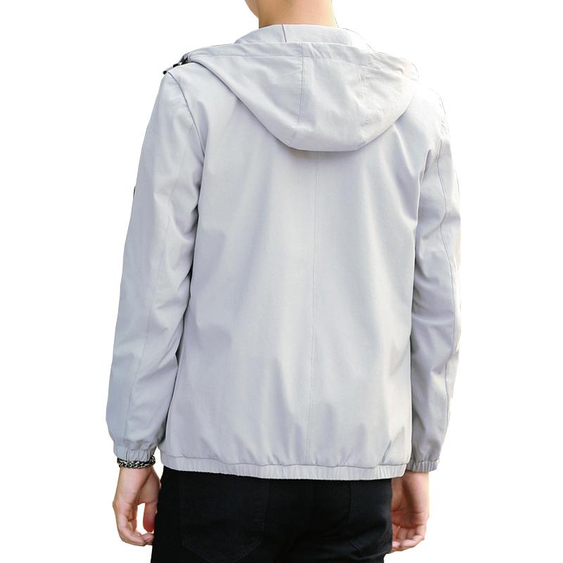 Áo Khoác dù nam có nón hàn quốc Khavi NB19 (XANH ĐEN)