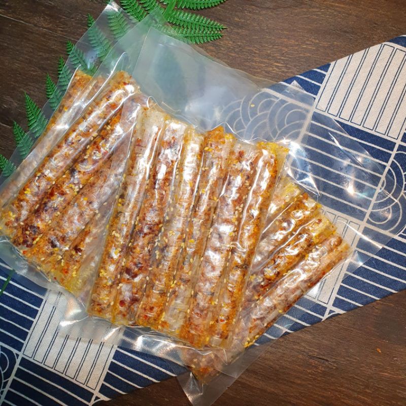 Bánh tráng cuốn cây phô mai sữa
