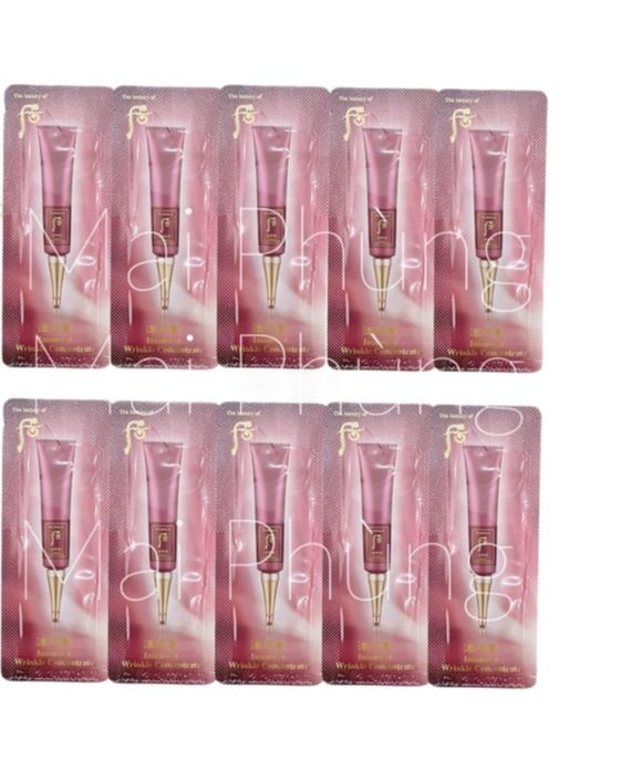 10 gói kem chống nhăn mắt Whoo Wrinkle