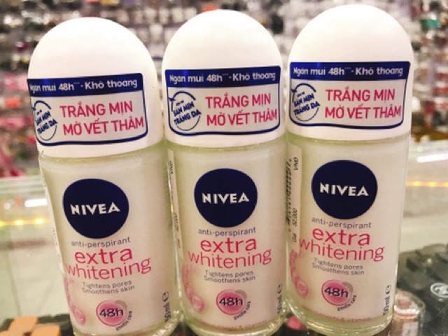 LĂN NGĂN MÙI NIVEA TRẮNG MỊN MỜ VẾT THÂM 50ML