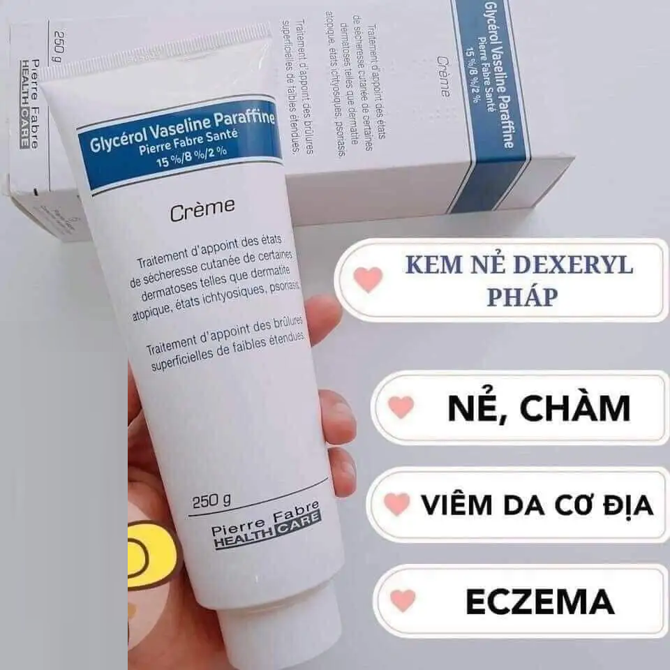 Kem nẻ, chàm Dexeryl Chính Hãng