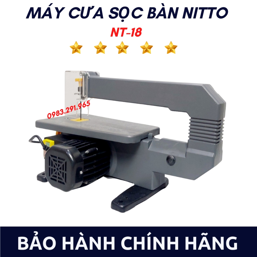 Máy cưa lọng bàn NITTO NT-18 ( 100% dây đồng )