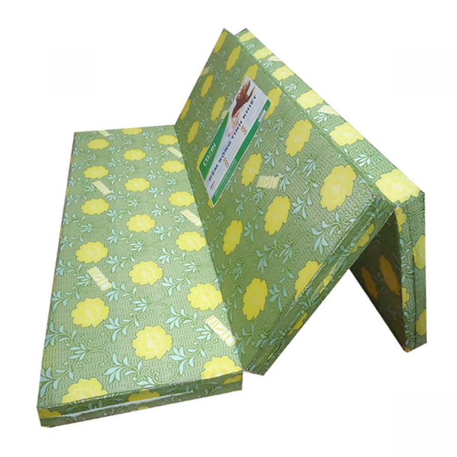 NỆM PE GẤP 3 CAO CẤP 1M4x1M95 DÀY 3CM