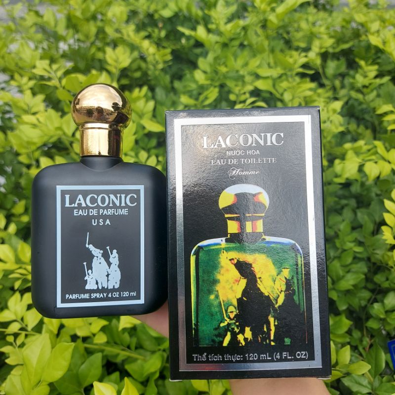 NƯỚC HOA LACONIC ĐEN 120ML