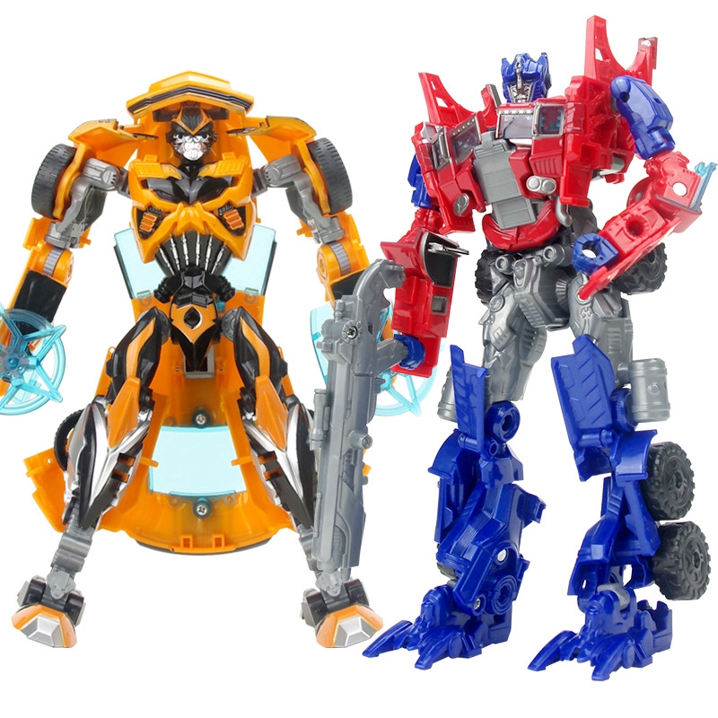 (40CM-SIZE ĐẠI) Đồ chơi robot Transformers biến hình B 's Optimus Prime Bumblebee grimlock Slam Dunk