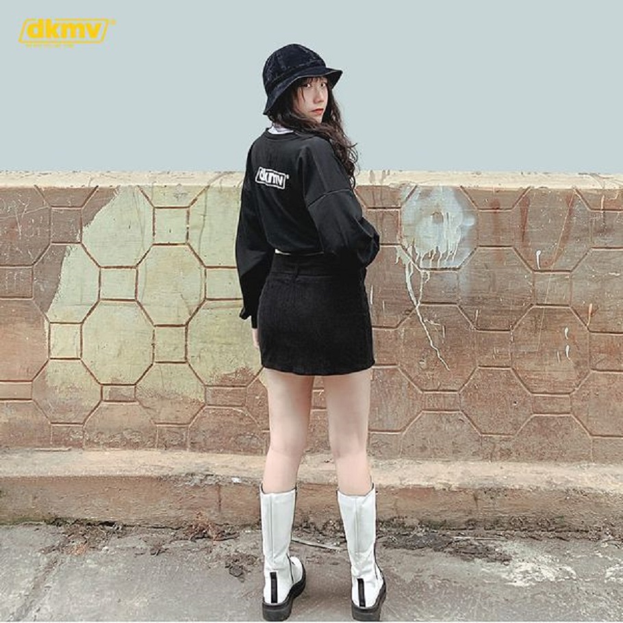 Áo khoác cardigan màu đen | DKMV Cardigan Basic