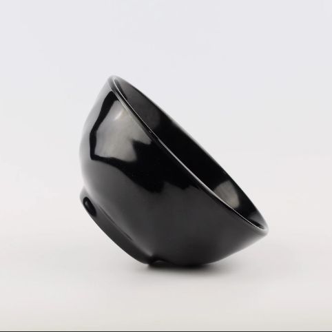 Chén Cơm Melamine Màu , Màu Trắng, Màu Nâu
