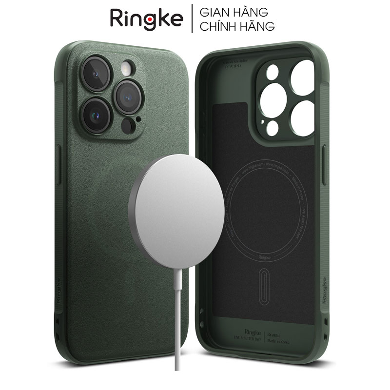 Ốp lưng iPhone 15 Pro Max/15 Pro/15 Plus/15 RINGKE Onyx Magnetic
